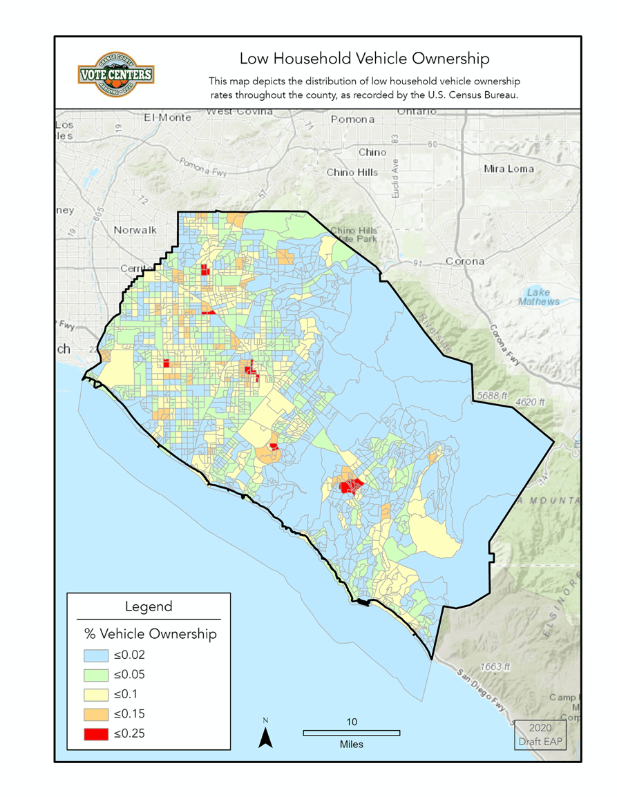 Vehicle Ownership Map