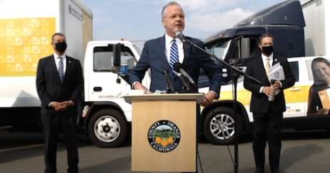 Headline image for 1.7 Million Ballots Mailed Against Backdrop of Press Event