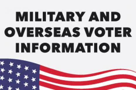 Military and overseas voter information
