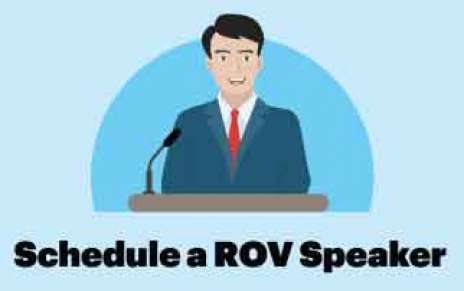 Schedule a ROV Speaker