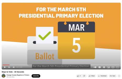 Headline image for Voter Education Videos Now Available