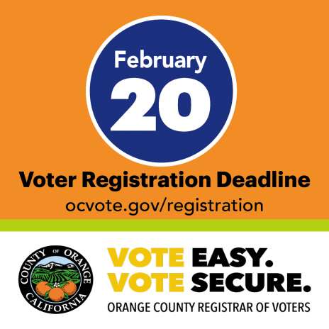 Headline image for Voter Registration Deadline