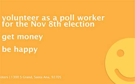 Poll Worker Recruitment in Property Tax Mailing