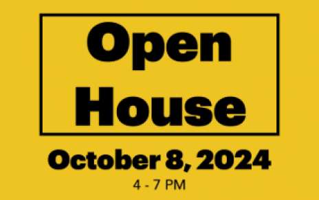 Open House – Save the Date Open House – Save the Date