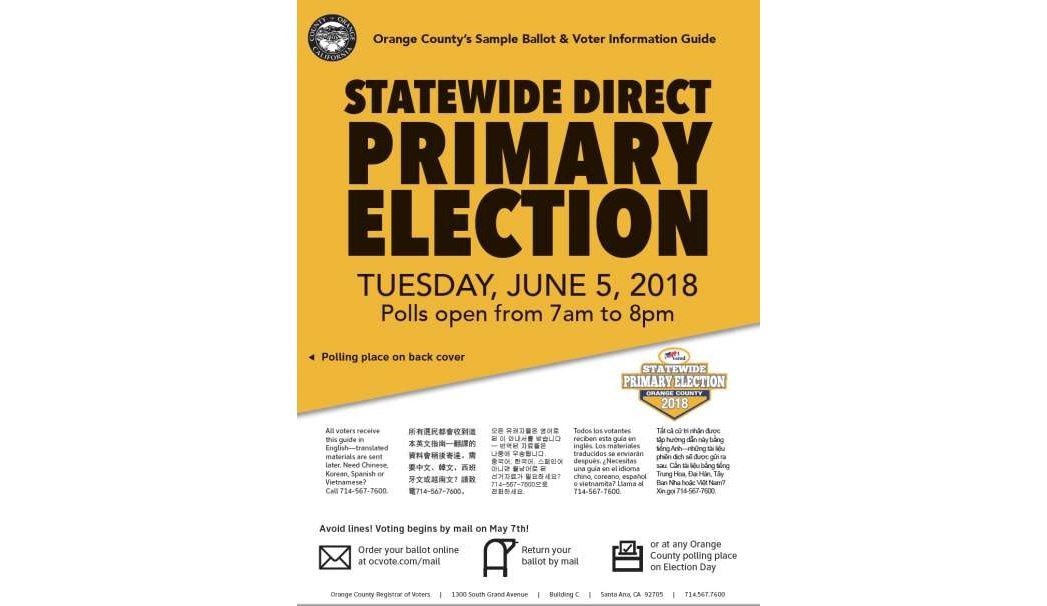 Voter Information Guide Mailing Complete Voter Information Guide Mailing Complete