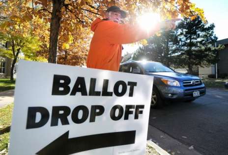 Who Can Drop Off Ballots at Polling Places