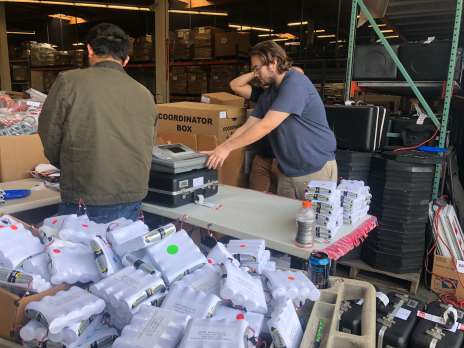 Sorting Election Supplies Post Election Sorting Election Supplies Post Election