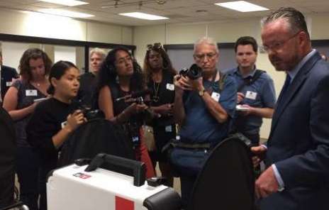 Strong Turnout for Media Preview of New Voting System Strong Turnout for Media Preview of New Voting System