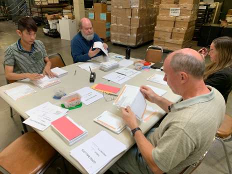 Ballots Received and Processed for November Election