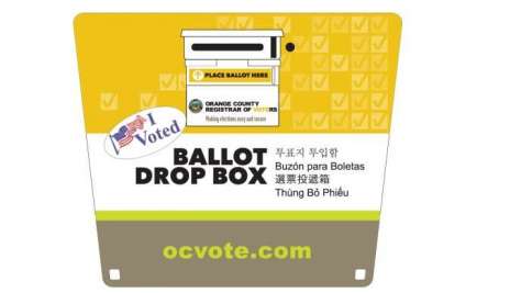 Ballot Drop Box Numbers