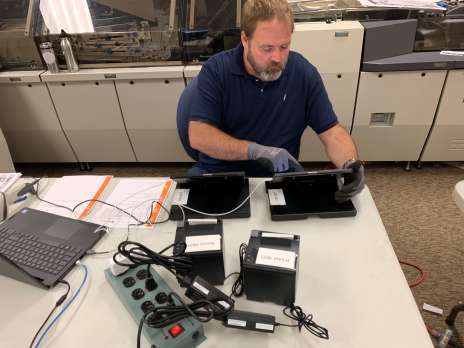 Electronic Check-In Equipment Testing