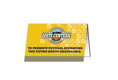 Voting Booth Closures in Each Vote Center