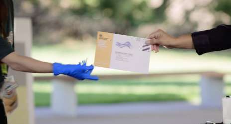 Get Ready for Drive-Thru Ballot Drop Off Get Ready for Drive-Thru Ballot Drop Off
